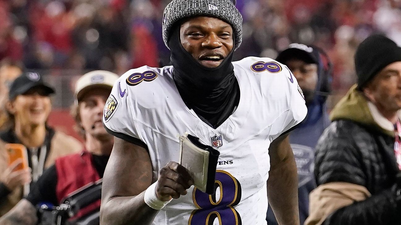 Ravens: Lamar's the MVP, 'hands down,' after win