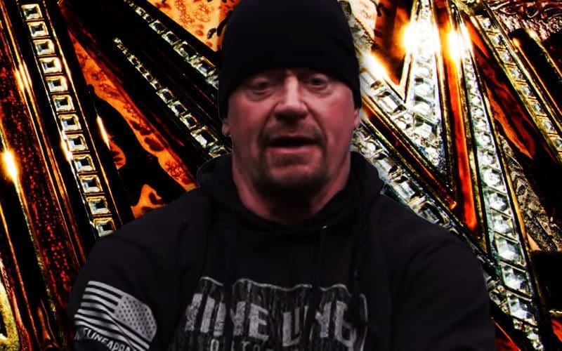 The Undertaker Advocates for Traditional WWE Title Design Instead of Custom The Undertaker Advocates for Traditional WWE Title Design Instead of Custom