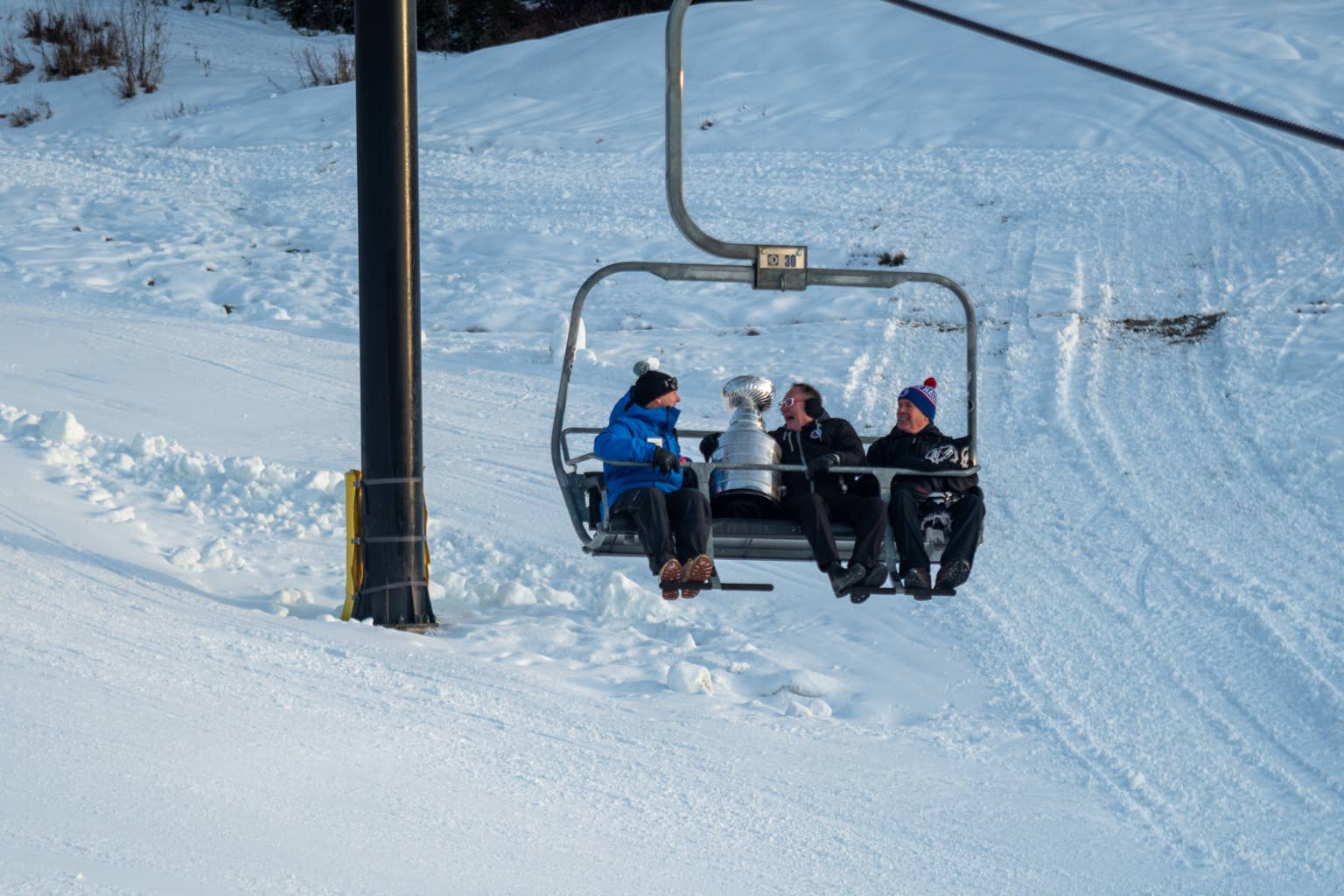 The Stanley Cup Makes Surprise Appearance At One Of Montana's Iconic Ski Resorts The Stanley Cup Makes Surprise Appearance At One Of Montana's Iconic Ski Resorts