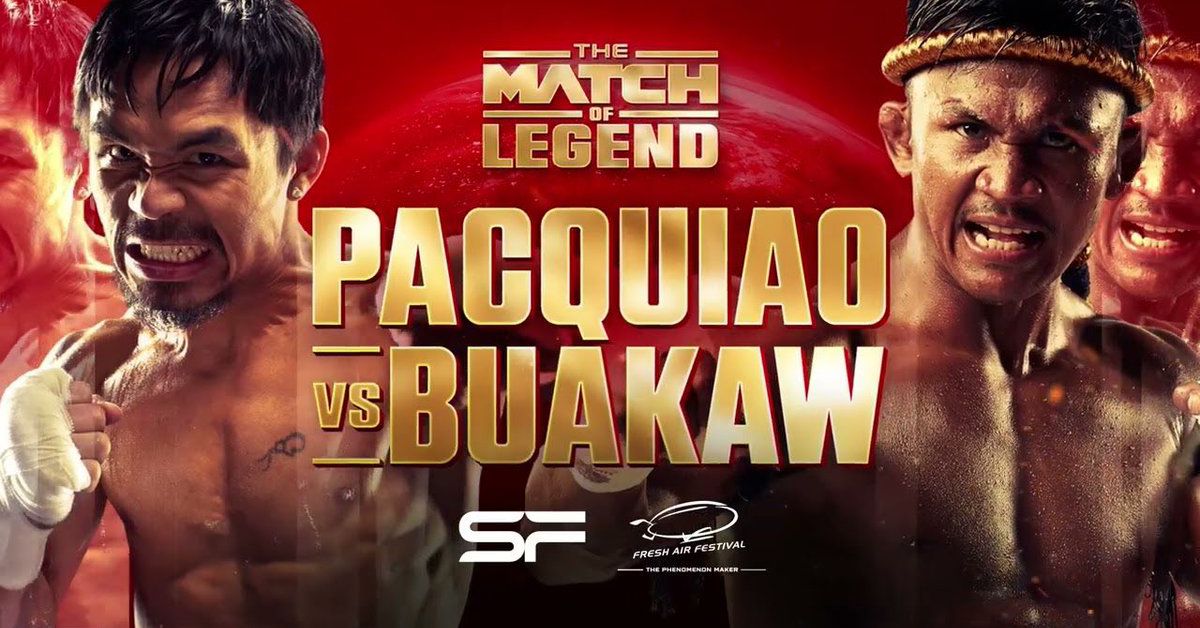 Pacquiao vs Buakaw exhibition set for Apr. 20 in Thailand