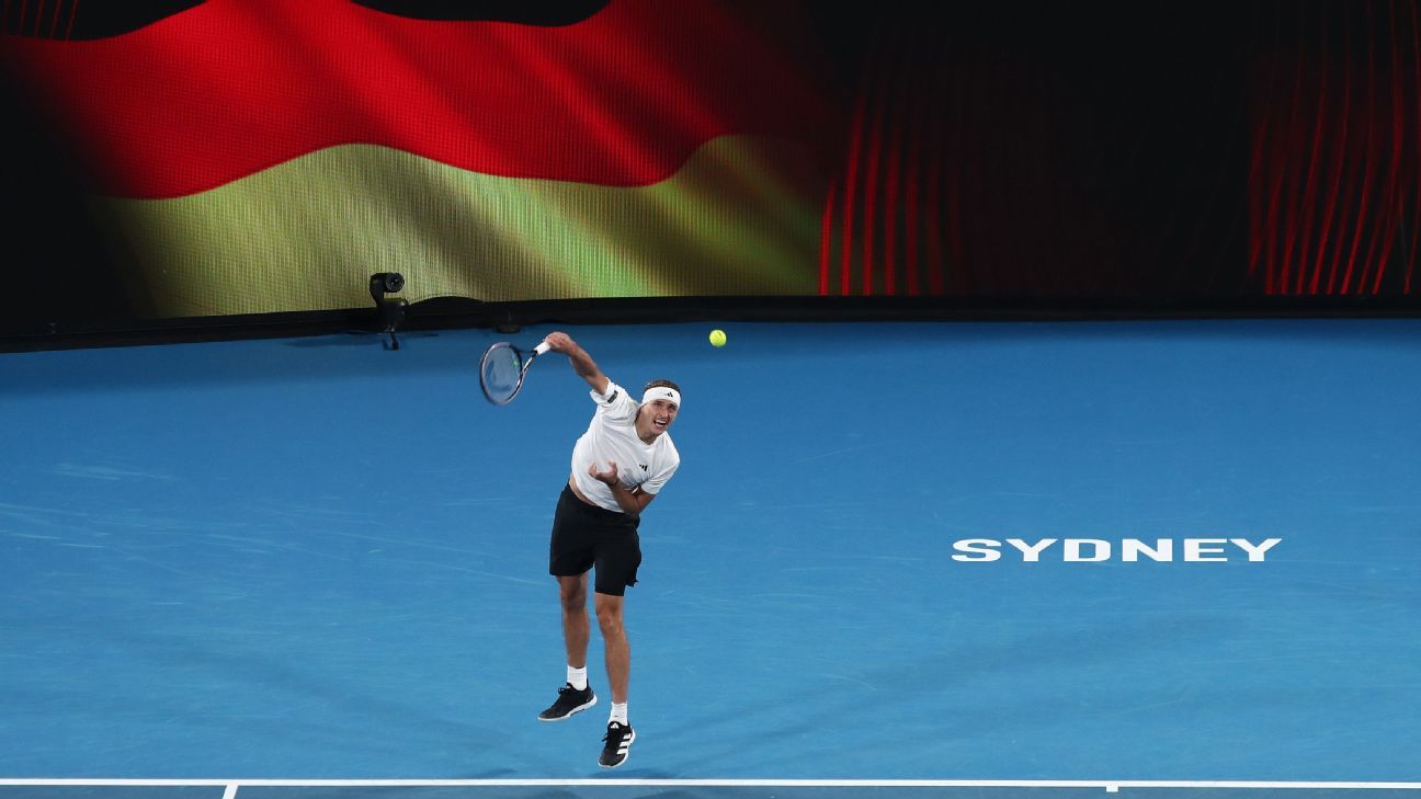 Zverev leads Germany over Italy at United Cup