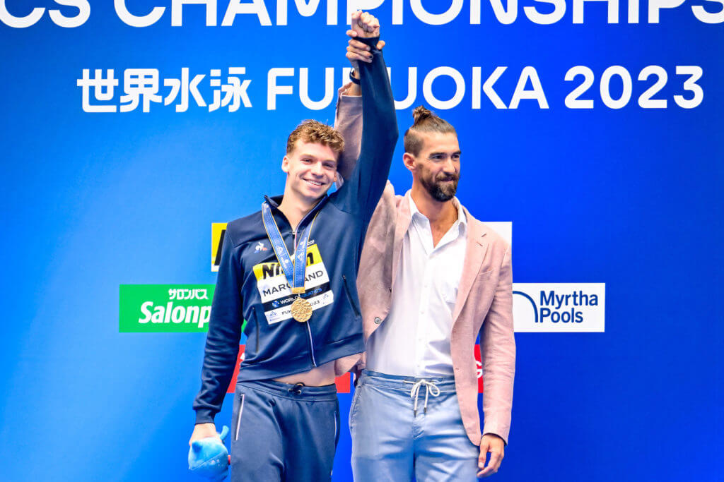 World Record of the Year (Male): Leon Marchand Knocks Michael Phelps From Record Books