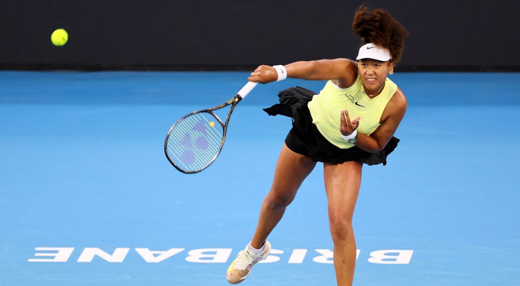 Osaka wins her opening match in return to elite tennis at Brisbane International Osaka wins her opening match in return to elite tennis at Brisbane International