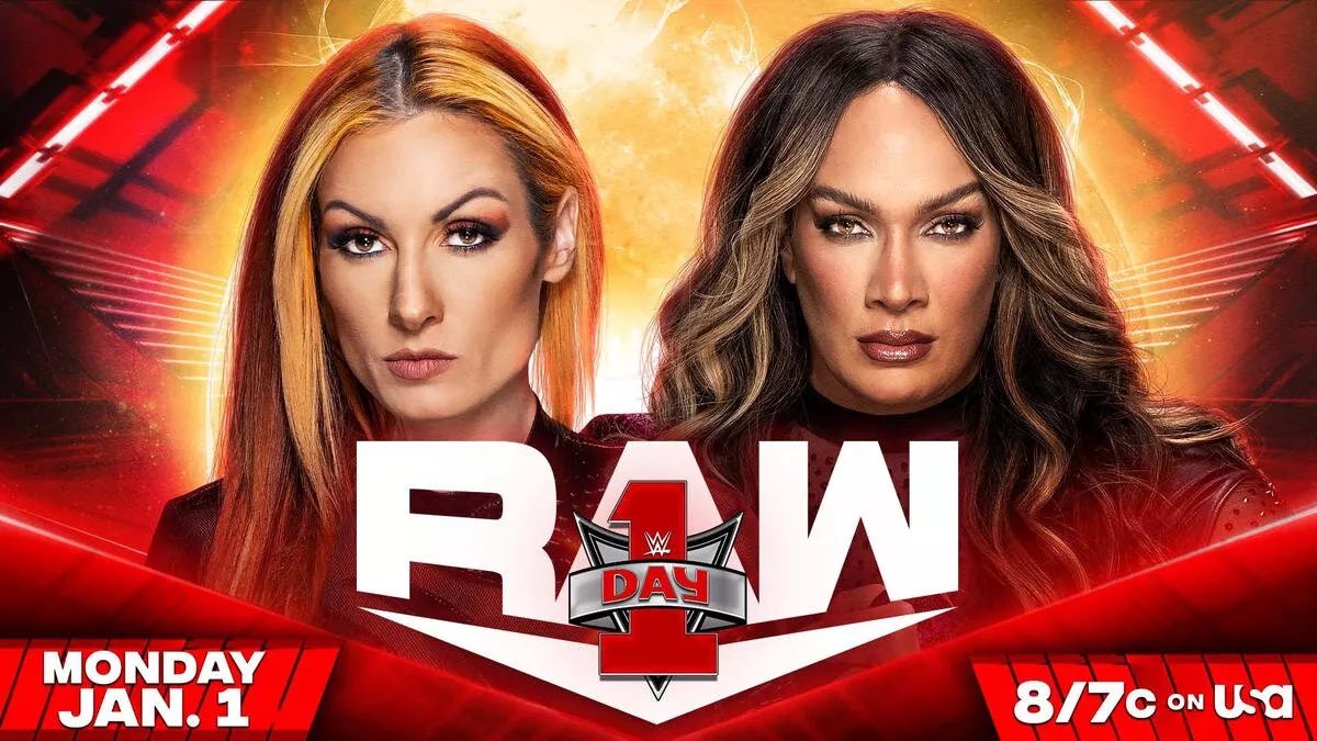 Raw Preview, Day 1, Jan. 1: Three Matches To Start The New Year