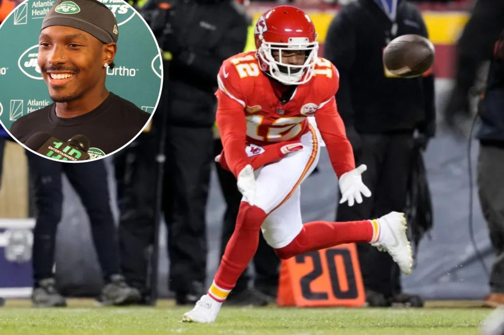 Mecole Hardman not sure why Jets’ tenure went all wrong: ‘roller coaster’