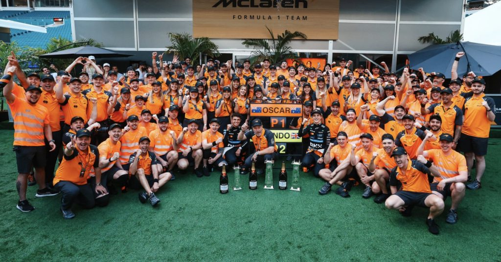 McLaren’s paddock celebration in Miami told a bigger story about the state of play in F1 McLaren’s paddock celebration in Miami told a bigger story about the state of play in F1
