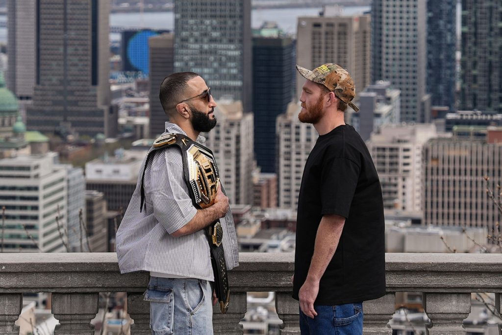 UFC 315 photos: Belal Muhammad vs Jack Della Maddalena first Fight Week face-off