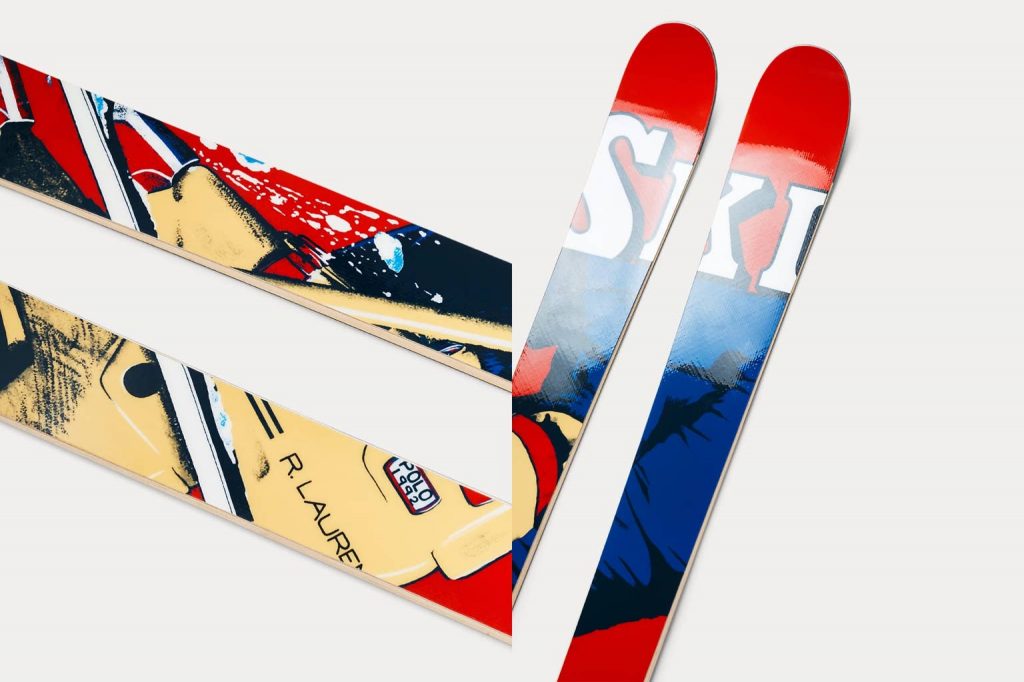 Ralph Lauren Reveals New "Decorative" Skis That Cost ,000