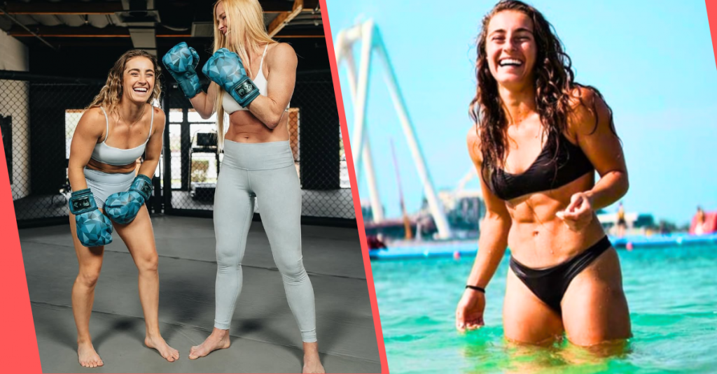 Watch: Fitness Dynamo Demi Bagby Takes a Head Kick from UFC Champ Holly Holm – Gets a Taste of Kicking Power