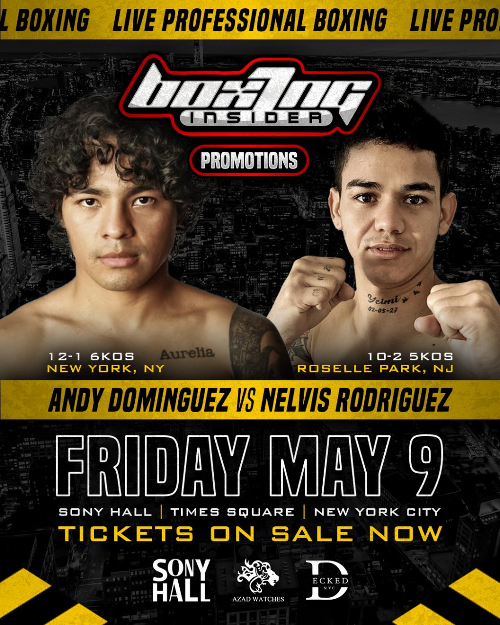 Andy Dominguez Fights for WBC US Title on Boxing Insider on DAZN Friday Night