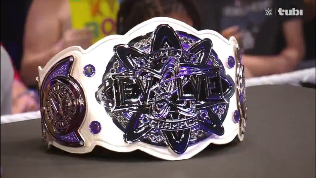 Stevie Turner Unveils WWE Evolve Women’s Title Stevie Turner Unveils WWE Evolve Women’s Title