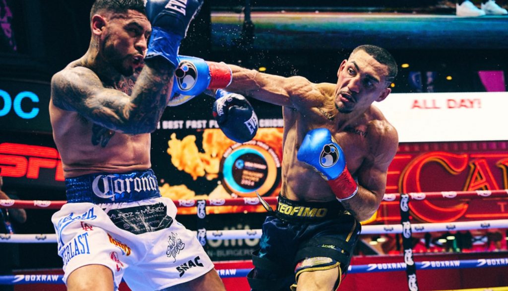 Teofimo Jr.’s Racist Slur, Father’s Tirade, and a Turn to Ennis After Lackluster Win Teofimo Jr.’s Racist Slur, Father’s Tirade, and a Turn to Ennis After Lackluster Win