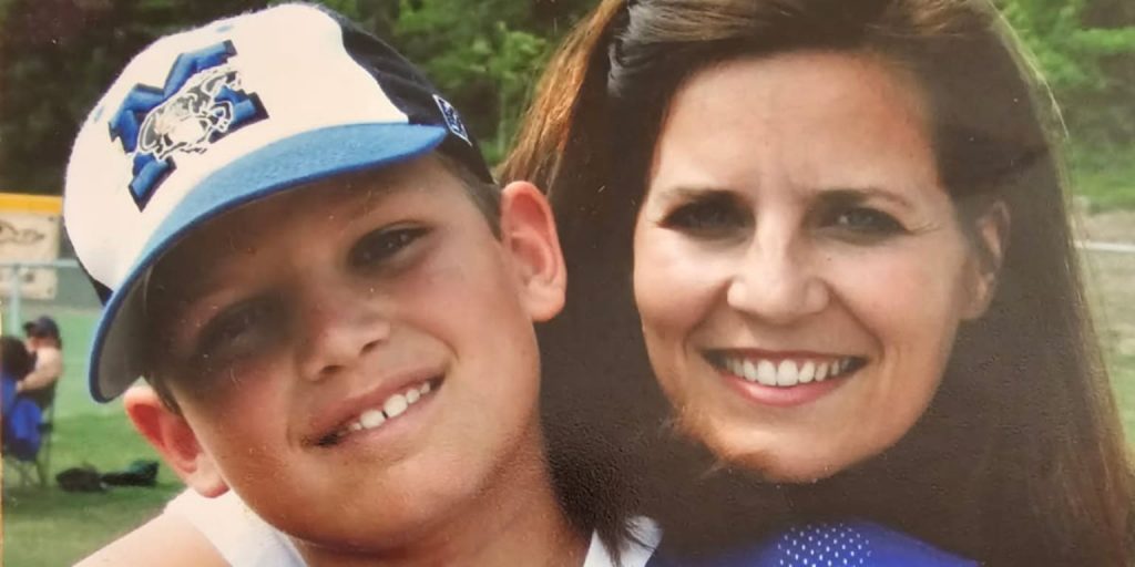 Riley looks back fondly on mom's support — and good humor Riley looks back fondly on mom's support — and good humor