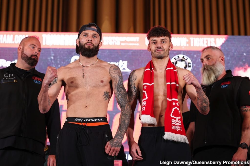 Boxing Tonight: Cacace vs. Wood – Live Results From the Nottingham Arena