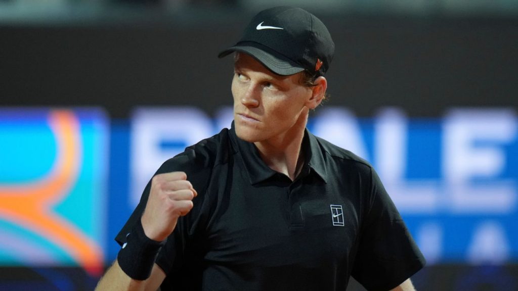Sinner returns from ban with win at Italian Open Sinner returns from ban with win at Italian Open