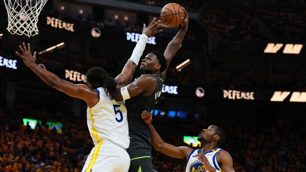 Edwards, Randle power Timberwolves past Warriors for 2-1 series lead Edwards, Randle power Timberwolves past Warriors for 2-1 series lead