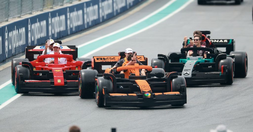 The LEGO F1 drivers’ parade at the Miami Grand Prix was 15 minutes of pure joy