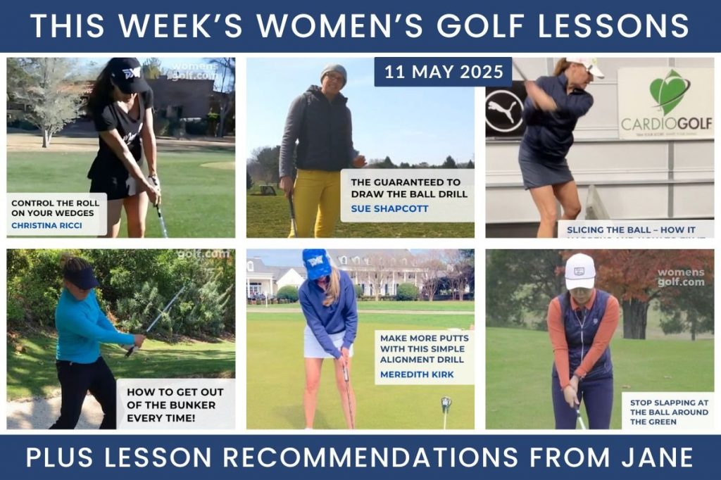 Stop Slicing & Sink More Putts This Week – Women’s Golf Lessons Newsletter