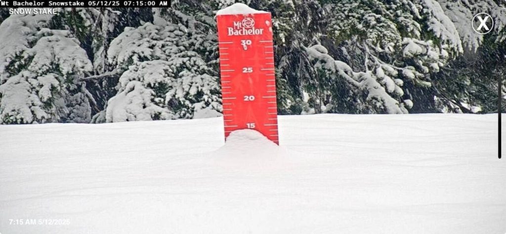 Late-Season Snowstorm Delivers for Mt. Bachelor Skiers