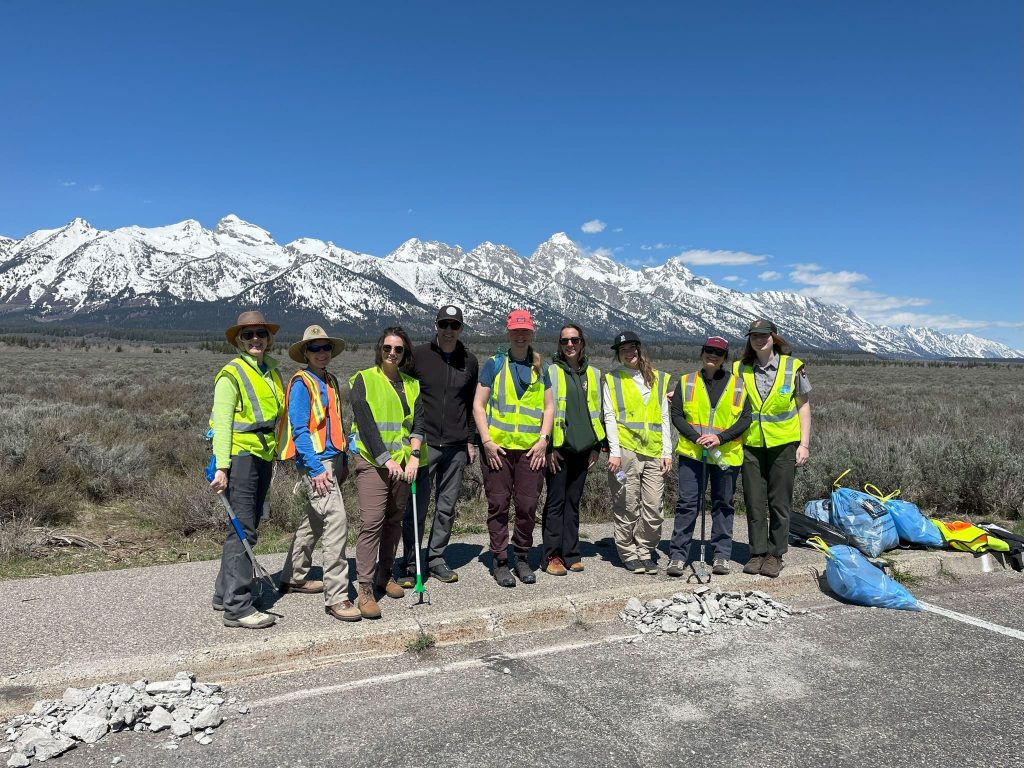 Volunteers Remove 980 Pounds of Roadside Trash @ Grand Teton National Park