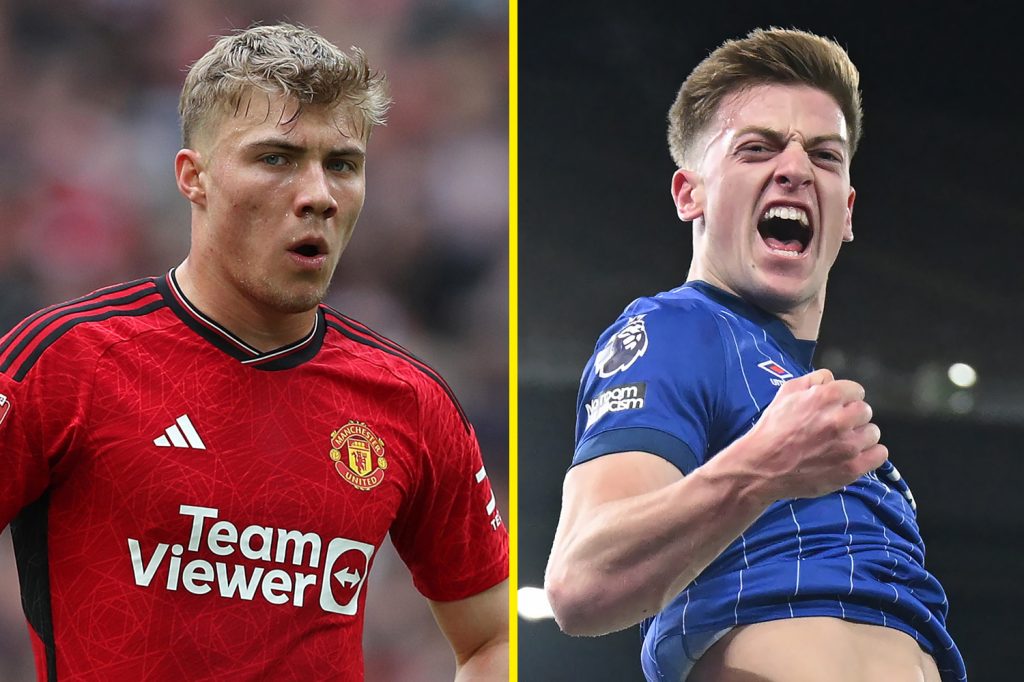 ‘Double Hojlund’ – Manchester United told they can’t rely on Liam Delap to lead the line