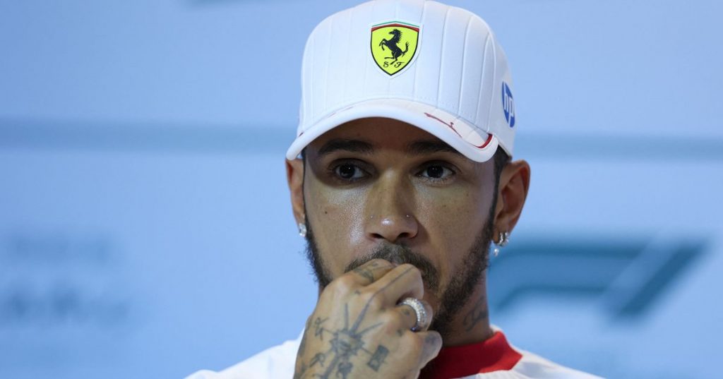 Lewis Hamilton repeats old tactic out of the blue in worrying sign for Ferrari Lewis Hamilton repeats old tactic out of the blue in worrying sign for Ferrari