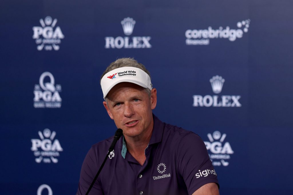 LUKE DONALD INTERVIEW: PGA CHAMPIONSHIP LUKE DONALD INTERVIEW: PGA CHAMPIONSHIP