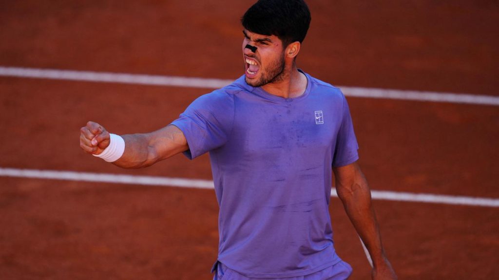 Alcaraz advances to his 1st Italian Open final, will face Sinner or Paul for the title Alcaraz advances to his 1st Italian Open final, will face Sinner or Paul for the title