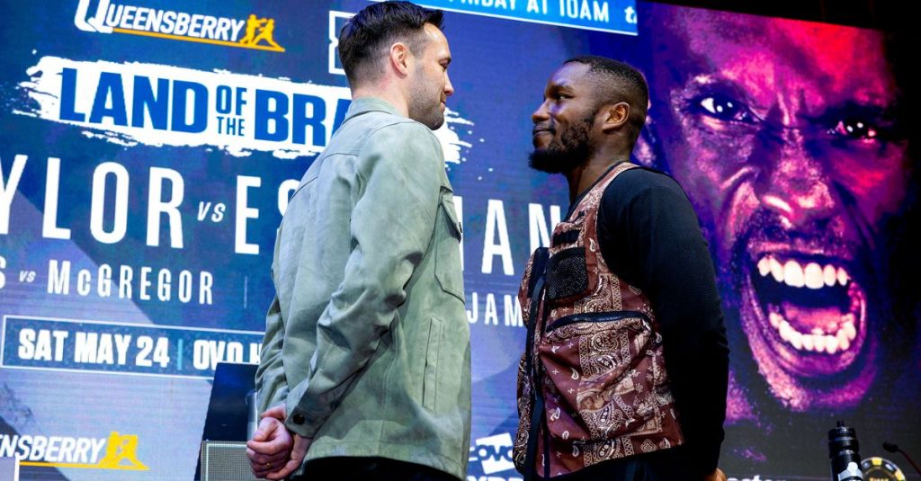 Boxing streaming and TV schedule for May 22-24