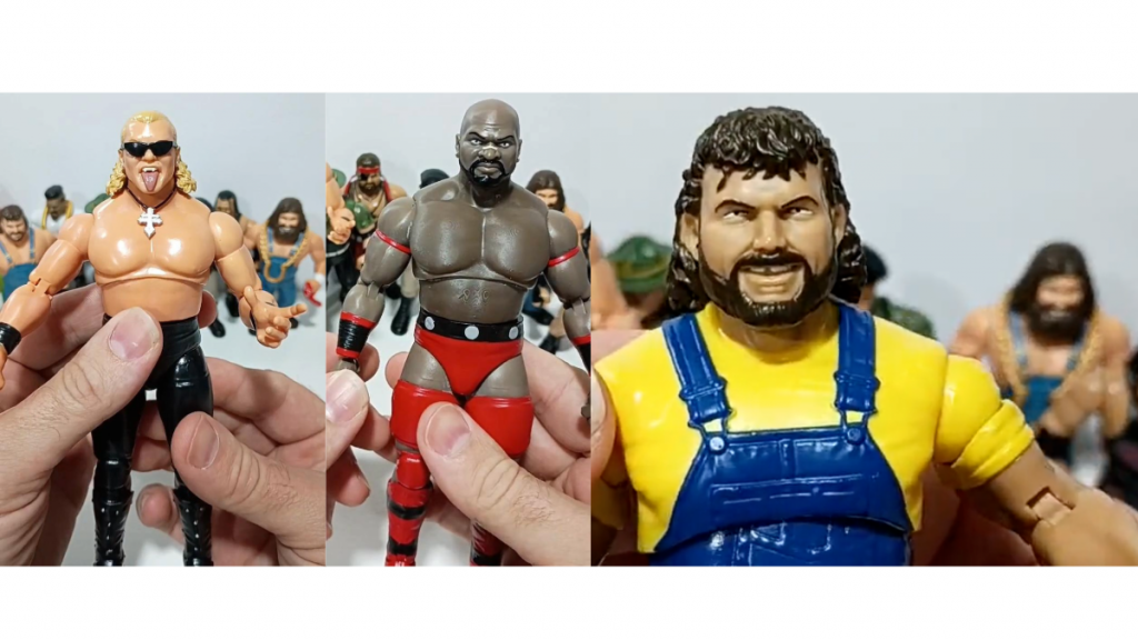 Ahmed Johnson & Gangrel Modern-Scale Prototypes Revealed by Grapplers & Gimmicks