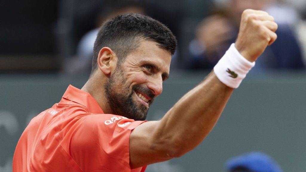 Djoker, eyeing 100th title, gets 1st clay win of '25
