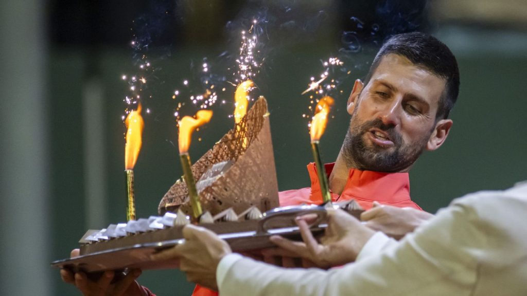 Djokovic tops Arnaldi at Geneva on 38th birthday Djokovic tops Arnaldi at Geneva on 38th birthday