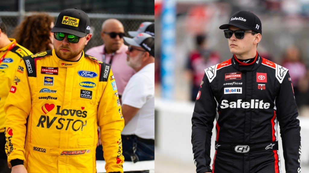 Corey Heim throws shade at Layne Riggs after dominant win at Charlotte