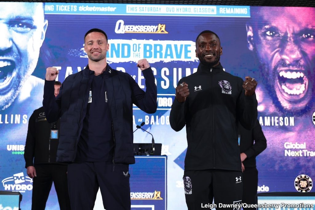 Boxing Tonight: Taylor vs Essuman – Live Results from Glasgow