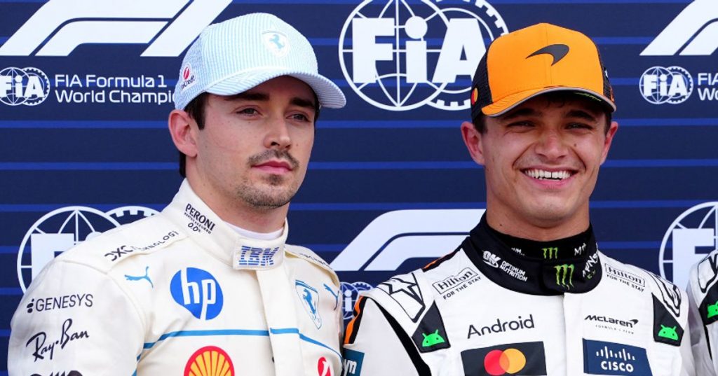 Lando Norris takes pleasure in Charles Leclerc pain after Monaco GP record smashed