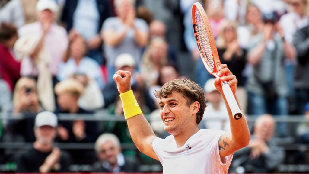 Cobolli upsets 3-seed Rublev for Hamburg title Cobolli upsets 3-seed Rublev for Hamburg title