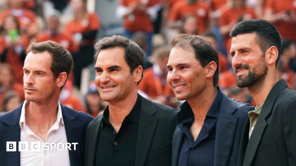 'Big Four' reunite at Nadal's French Open farewell
