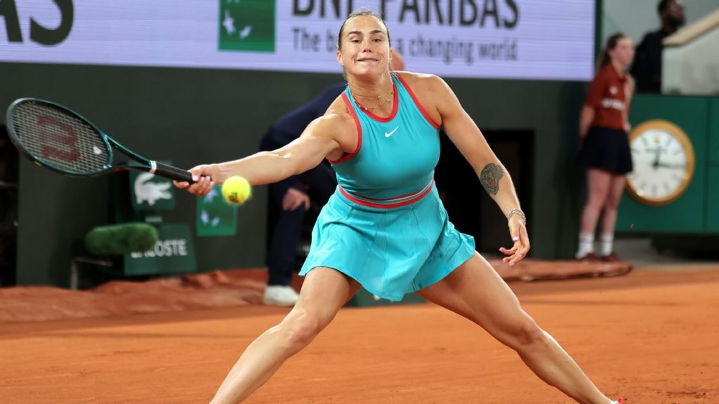 No. 1 Sabalenka starts French Open with easy win No. 1 Sabalenka starts French Open with easy win