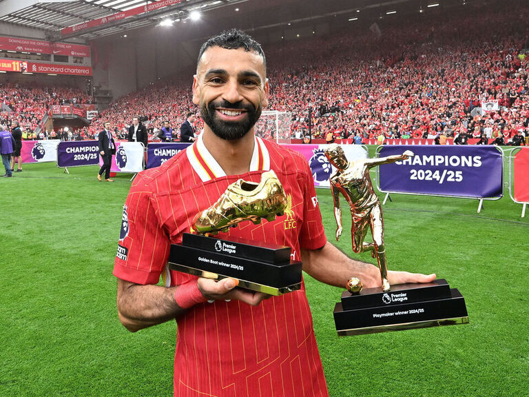 Salah wins Golden Boot, equals EPL record for goal involvements in single season