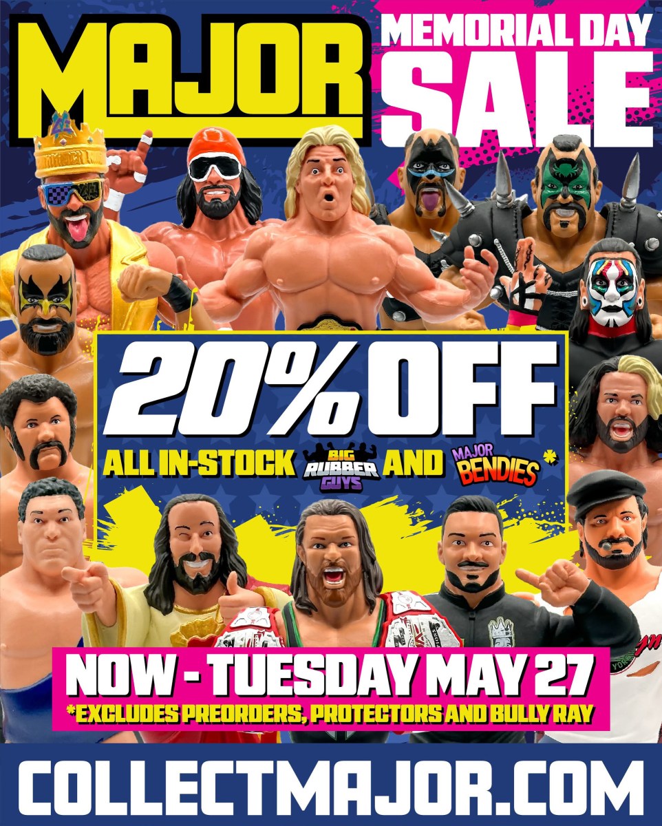 Memorial Day Sales: Major, Mattel Creations, Zombie Sailor, Ringside, Target & Jazwares Vault