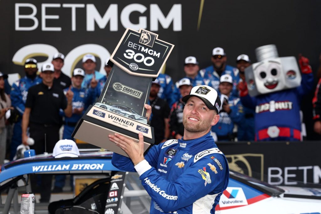 RECAP: William Byron Grabs a NASCAR Xfinity Series Victory at Charlotte