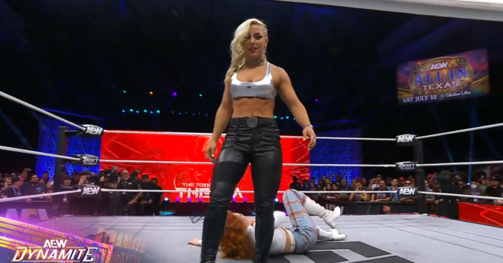 Thekla Debuts On AEW Dynamite