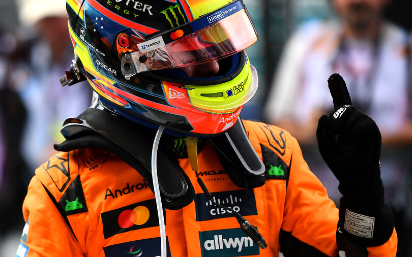 Piastri masters qualifying to take Barcelona pole position