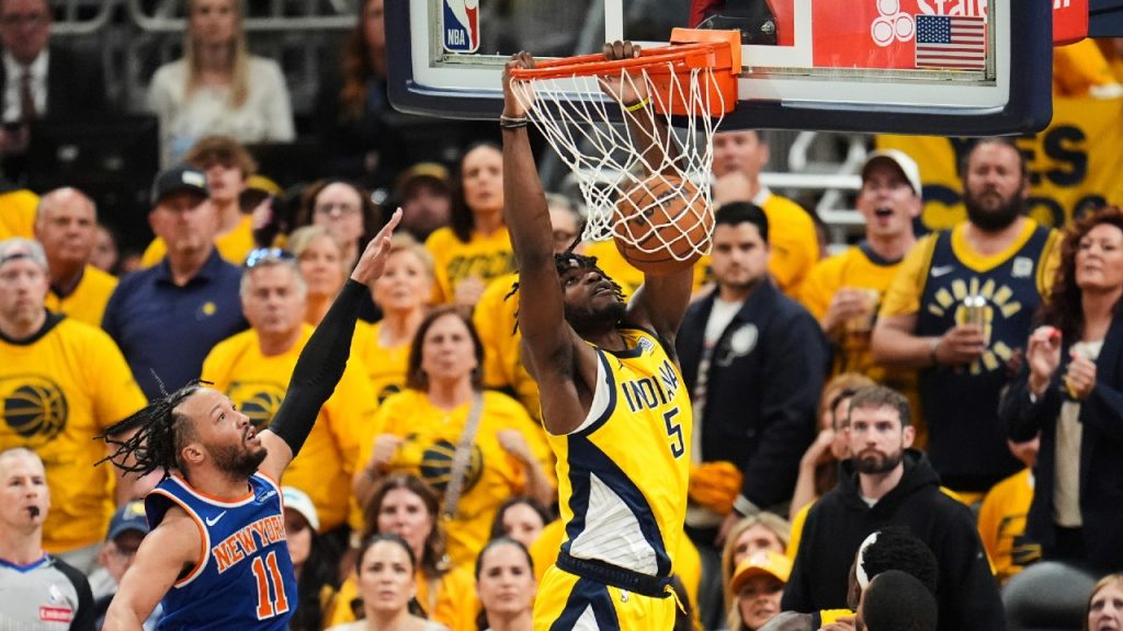 Pacers’ Jarace Walker injures ankle in Game 6 vs. Knicks