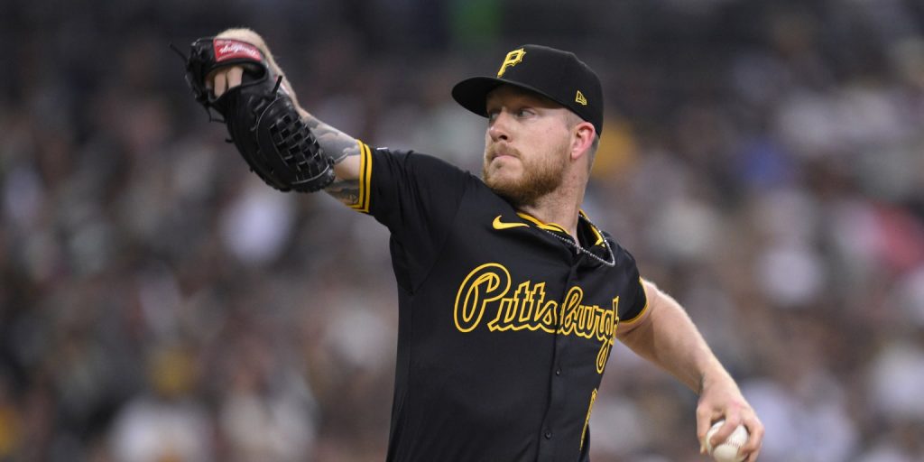 Falter caps landmark month for Pirates pitching — then celebrates with Dad Falter caps landmark month for Pirates pitching — then celebrates with Dad