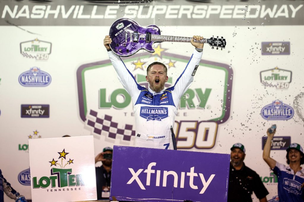RECAP: Justin Allgaier Dominates in NASCAR Xfinity Series Victory at Nashville