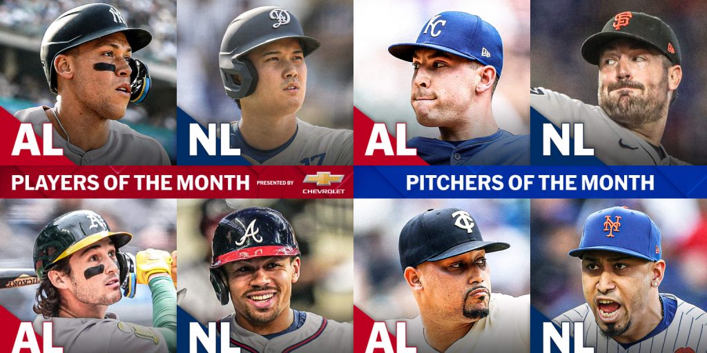 Baldwin claims NL Rookie of the Month honors