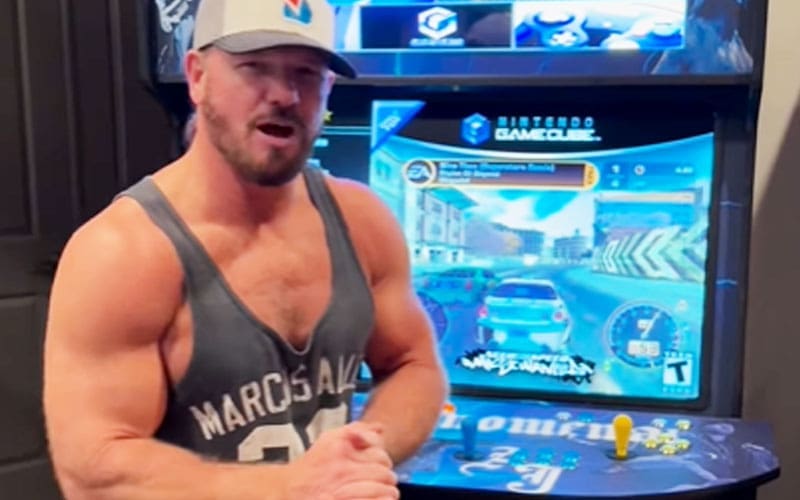 AJ Styles Shows Off Phenomenal New Home Arcade Setup AJ Styles Shows Off Phenomenal New Home Arcade Setup