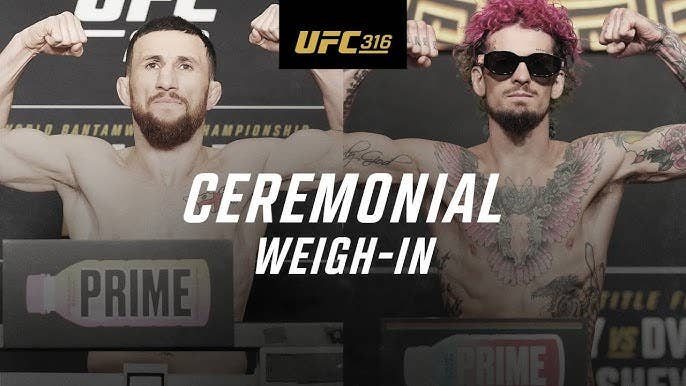 UFC 316: Dvalishvili vs. O'Malley 2 Ceremonial Weigh-in UFC 316: Dvalishvili vs. O'Malley 2 Ceremonial Weigh-in
