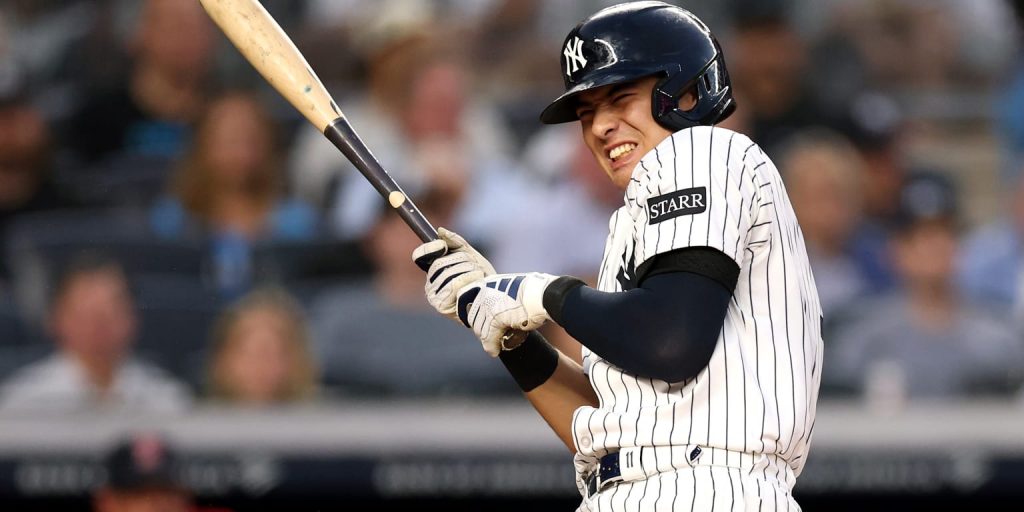 Volpe exits game with elbow contusion after HBP